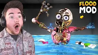 NEW WATER FLOOD MOD!!! | FNAF Security Breach RUIN (Mods)