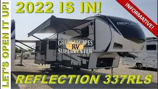 JUST ARRIVED! 2022 GRAND DESIGN REFLECTION 337RLS