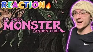 Он сделал Mash! | Lil Skies x Landon Cube-Monster (реакция)