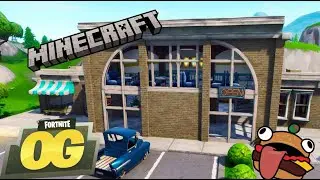 MINECRAFT X FORTNITE: OG Retail Row (NOMS Grocery Store) [#7]