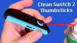 How to Fix Stick Drift on a Switch 2 - Analog Stick Cleaning