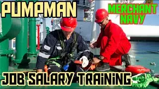 Merchant Navy - Pumpman Job Requirements Salary