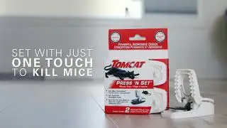 How To Get Rid of Mice With Tomcat Press N Set Mouse Trap