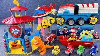 11-minute satisfying unboxing: the cool Paw Patrol Dinosaur Rescue series ASMR | Review Toys