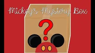 Mickey's Mystery Box Subscription | February 2018 | Kids Unboxing | Disney Parks  Merchandise