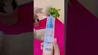 L.A girl Rose gold shimmer spray #shorts #viral #youtubeshorts