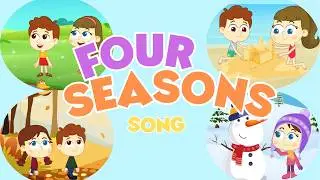 🎵 Four Seasons of the Year &ndash; Counting Song for Kids | Instrumental Karaoke 🎤