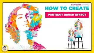 Photoshop Tutorial 2021: Portrait Brush Effect | Photoshop Effect in just 2 Minutes