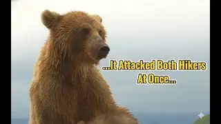 Scary Bear Attacks: The Terrifying 2-on-1 Grizzly Encounter in Glacier National Park
