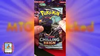 Pok&eacute;mon Chilling Reign Opening - HOLO! #shorts