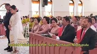 Pimpinan HKBP, Sekretaris Jenderal, Pdt. Rikson M Hutahaean hari ini Nikahkan Adiknya.