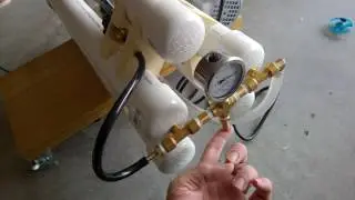 Vacuum Press - First System Test
