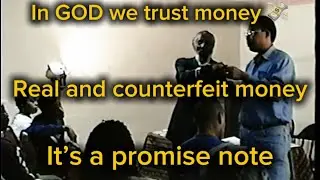 Dick Gregory real and counterfeit money