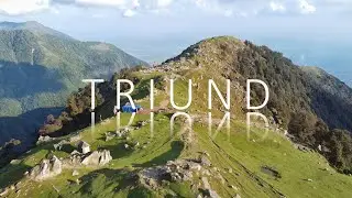 Triund from above | Triund drone shots 4K | DJI Mini 2 | 2021