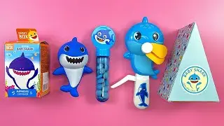 my favorite ASMR Candy💙Egg Surprise Lollipop Chocolates & Toys Unpacking   Paw Patrol   Baby Shark