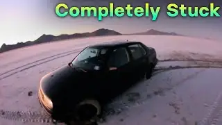 Picked Up A Hitchhiker And Got Stuck In Bonneville Salt Flats