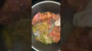 Southern style stew neck bones and potatoes