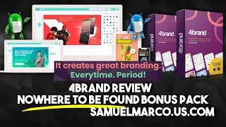 4brand Review & Bonus Offer - Watch 4brand Review & Get NoWhere To Be Found Bonuses