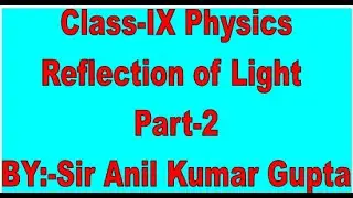 #ClassIXPhysics #ReflectionOfLight #Part2 II Inclined with Maths and Physics II