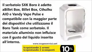 Boro Tank in Alluminio Billet Box Chutlhu AIO Vandy Vape serbatoio | Sconti fino al 50% Flash