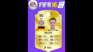 best cards of fifa 16 #messi #ronaldo #fifa16