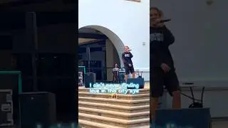 The crowds reaction😂 #sandiegomusic #sandiegorap #heartbroken #heartbreak #summermusic #perfomance