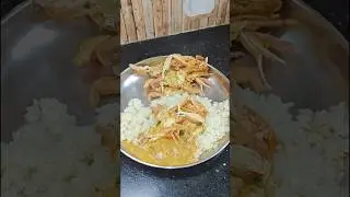 Sunday special crab 🦀🦀 kulambu #seafood #crab #nonveg #sundayspecial #crabgravy #crabcurry #shorts