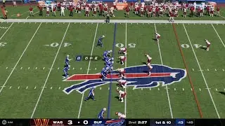 Madden NFL 25 Gameplay Buffalo Bills vs Washington Commanders