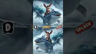 A B C D Alligator Bear Cobra Donkey Ride Dinosaurs Escape Meteor Earthquake Lightning Tsunami Kids