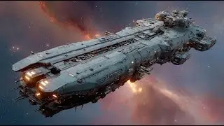 MASSIVE Industrial Sci-Fi Spaceships 3D Compilation - 04