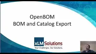 OpenBOM BOM and Catalog Export