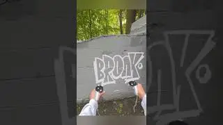 How to do real #graffiti with a #VR headset. Use the #Sketchar app on #metaquest 3 to #draw on walls