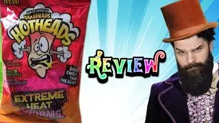 NEW Hotheads Extreme Heat Worms Candy Review! (Warheads' lil brother)