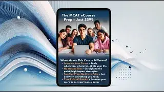 Overview of MCAT eCourse 2026 #mcatprep #mcatstudying #studysmart   #education #mcatpreparation