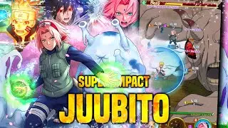 TEAM 7 REUNITED! Juubito Super Impact Under 50 Turns | Naruto Ultimate Ninja Blazing
