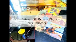 बिना बिजली के चलने वाली 150 साल पुरानी  ( Gramophone ) / 700 Recordcollection ( Bhalla Music Centre