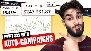 Amazon PPC: Auto-Campaigns That Print Sales (Copy me)