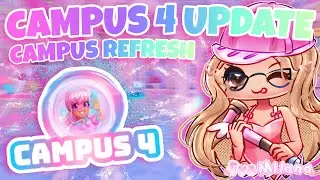 💎ALERT!✨ CAMPUS 4 CASTLE REFRESH! *CAMPUS 4.3* WALKTHROUGH | Royale High Updates