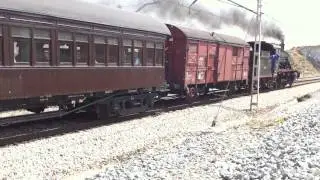 Tren de la Fresa con la 140-2054 en Ciempozuelos (5 Septiembre 2010)