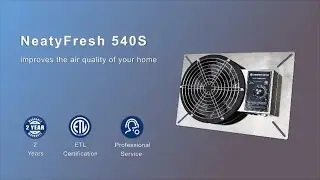 Abestorm 540CFM Crawlspace Ventilator Fan | NeatyFresh 540S