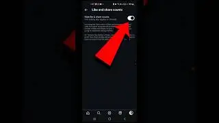 😳How to Hide likes & share count on posts from other accounts on Instagram 2025 #shorts #instagram