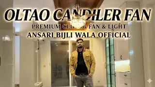 Oltao Candiler Fan Review Hindi | Power Saving Ceiling Fan | Electrical work | #viral #viralvideo 