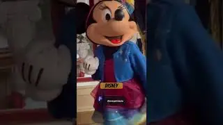 Minnie Mouse NOTICED My Disney Pinnacle Pin 😳✨ (CryptoSlabs Wearable Test at Disneyland)