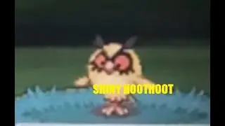 LIVE! Shiny Hoothoot after 732 HB's in Pokemon HeartGold/SoulSilver