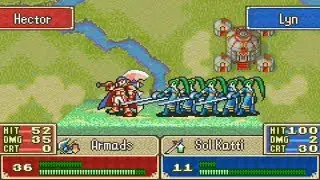 Lyn vs Hector Fire Emblem
