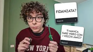 rispondo alle domande mentre monto un tavolo