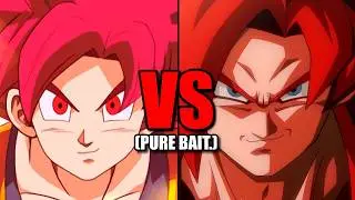 SSG Goku VS SSJ4 Gogeta