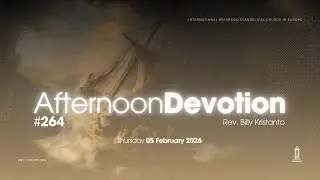 Renungan Siang #264 (Melayani Orang Sakit) - Pdt. Billy Kristanto - IREC Europe