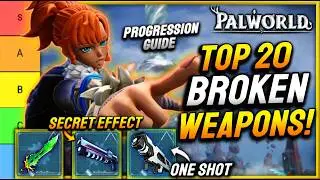 Top 20 SECRETLY OVERPOWERED Weapons in Palworld 1.0 (New Meta)