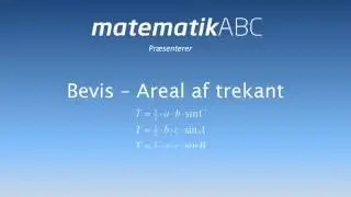 Bevis  - Areal af trekant